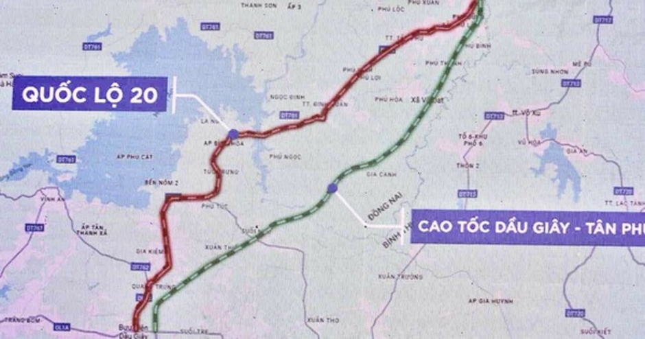 “Chốt” ngày bàn giao mặt bằng dự án đường cao tốc Dầu Giây - Tân Phú, thời gian thi công 24 tháng