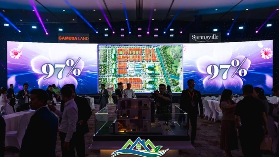 97% sản phẩm nhà phố của Springville được “quét sạch” khi vừa ra mắt 97% sản phẩm nhà phố của Springville được “quét sạch” khi vừa ra mắt