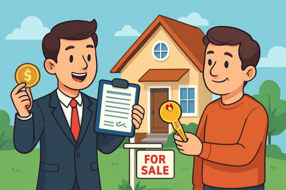 Bán căn nhà đất được 5,4 tỷ đồng, chủ nhà phải trả phí môi giới 120 triệu đồng: 