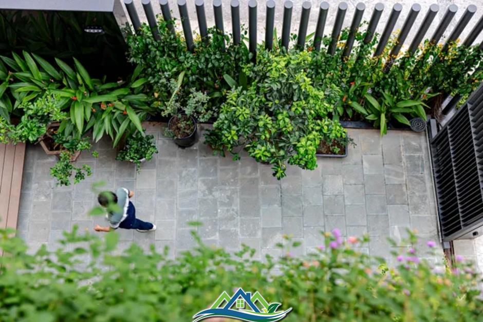 Cách đưa những 'khu vườn' len lỏi khắp nhà phố 3 tầng Cách đưa những 'khu vườn' len lỏi khắp nhà phố 3 tầng
