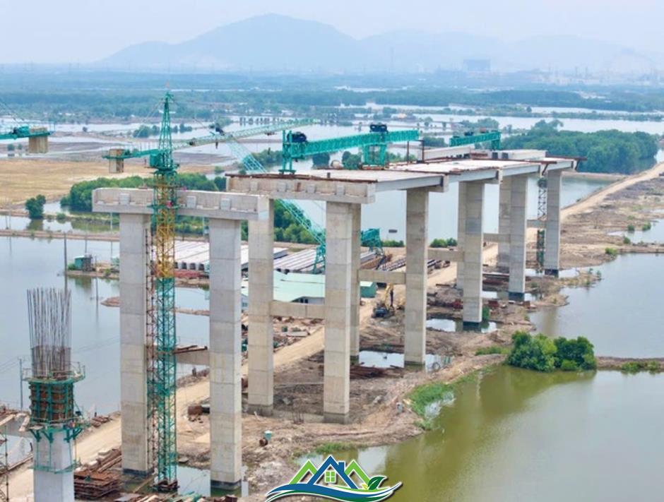 Cận cảnh dự án cầu có nhịp chính dài nhất Đông Nam Á, nối Bà Rịa - Vũng Tàu với Đồng Nai Cận cảnh dự án cầu có nhịp chính dài nhất Đông Nam Á, nối Bà Rịa - Vũng Tàu với Đồng Nai