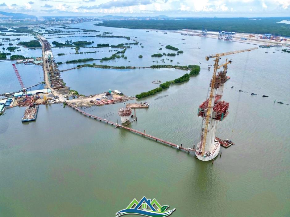 Cận cảnh dự án cầu có nhịp chính dài nhất Đông Nam Á, nối Bà Rịa - Vũng Tàu với Đồng Nai Cận cảnh dự án cầu có nhịp chính dài nhất Đông Nam Á, nối Bà Rịa - Vũng Tàu với Đồng Nai