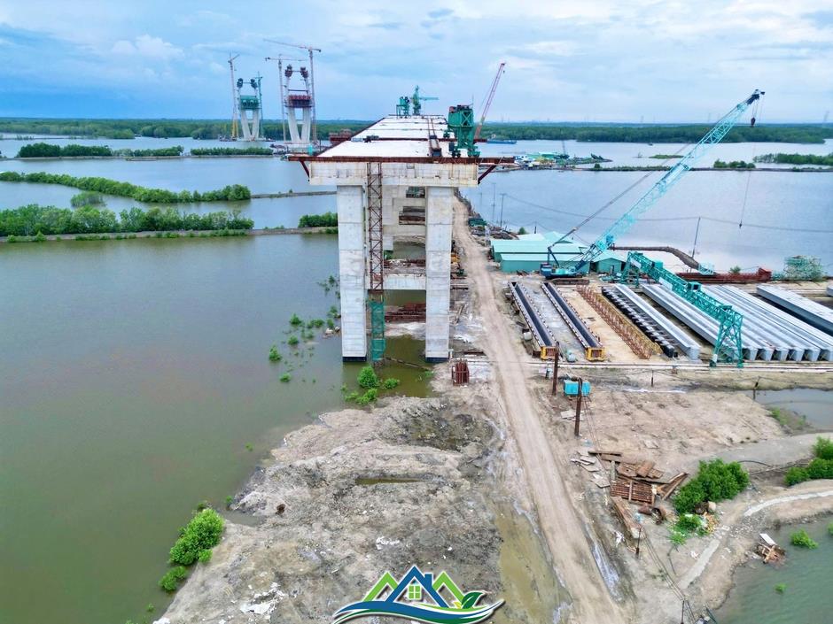 Cận cảnh dự án cầu có nhịp chính dài nhất Đông Nam Á, nối Bà Rịa - Vũng Tàu với Đồng Nai Cận cảnh dự án cầu có nhịp chính dài nhất Đông Nam Á, nối Bà Rịa - Vũng Tàu với Đồng Nai