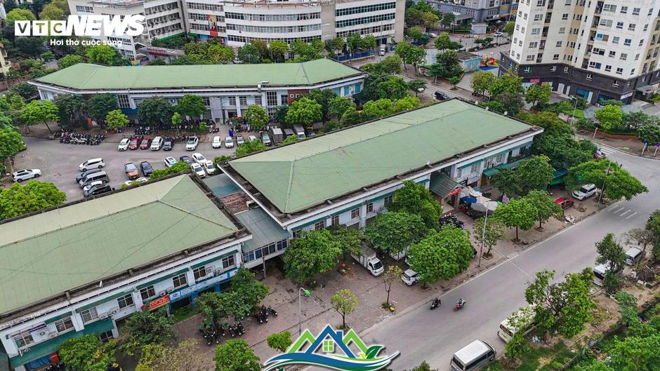 Cận cảnh khu ký túc xá, trung tâm thương mại dự kiến làm trụ sở phường ở Hà Nội Cận cảnh khu ký túc xá, trung tâm thương mại dự kiến làm trụ sở phường ở Hà Nội