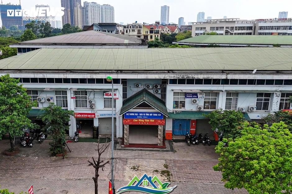 Cận cảnh khu ký túc xá, trung tâm thương mại dự kiến làm trụ sở phường ở Hà Nội Cận cảnh khu ký túc xá, trung tâm thương mại dự kiến làm trụ sở phường ở Hà Nội