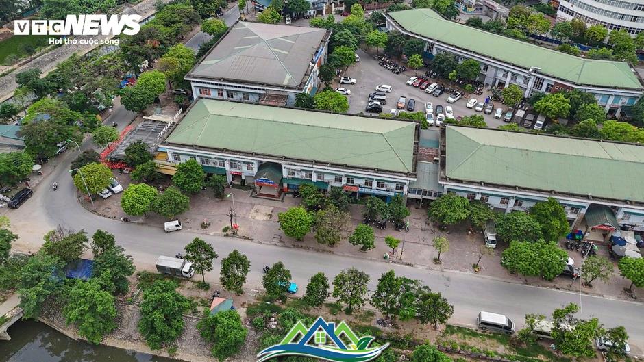 Cận cảnh khu ký túc xá, trung tâm thương mại dự kiến làm trụ sở phường ở Hà Nội Cận cảnh khu ký túc xá, trung tâm thương mại dự kiến làm trụ sở phường ở Hà Nội
