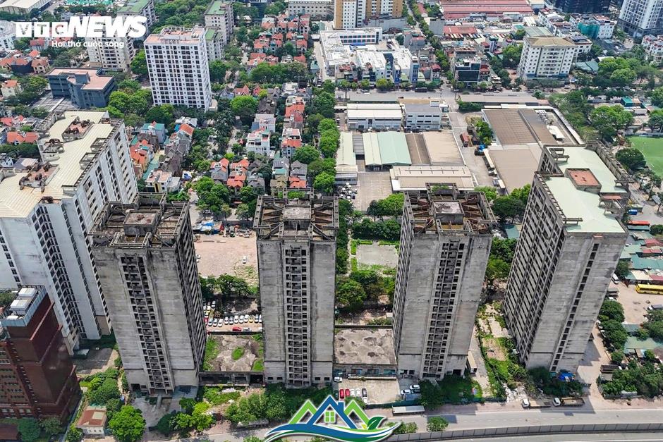 Cận cảnh khu ký túc xá, trung tâm thương mại dự kiến làm trụ sở phường ở Hà Nội Cận cảnh khu ký túc xá, trung tâm thương mại dự kiến làm trụ sở phường ở Hà Nội