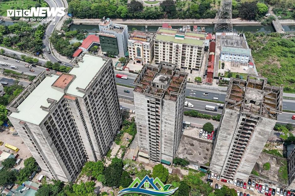 Cận cảnh khu ký túc xá, trung tâm thương mại dự kiến làm trụ sở phường ở Hà Nội Cận cảnh khu ký túc xá, trung tâm thương mại dự kiến làm trụ sở phường ở Hà Nội