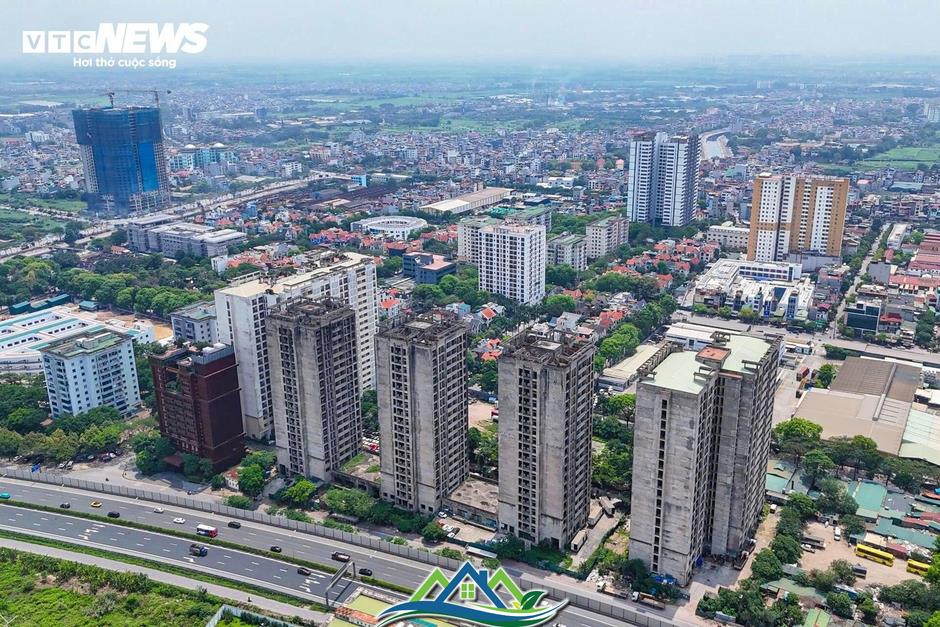 Cận cảnh khu ký túc xá, trung tâm thương mại dự kiến làm trụ sở phường ở Hà Nội Cận cảnh khu ký túc xá, trung tâm thương mại dự kiến làm trụ sở phường ở Hà Nội