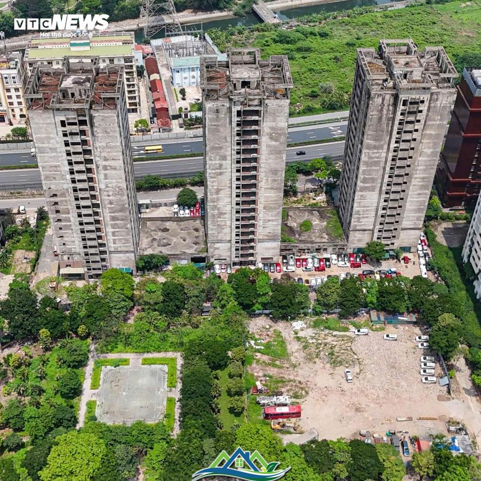 Cận cảnh khu ký túc xá, trung tâm thương mại dự kiến làm trụ sở phường ở Hà Nội Cận cảnh khu ký túc xá, trung tâm thương mại dự kiến làm trụ sở phường ở Hà Nội