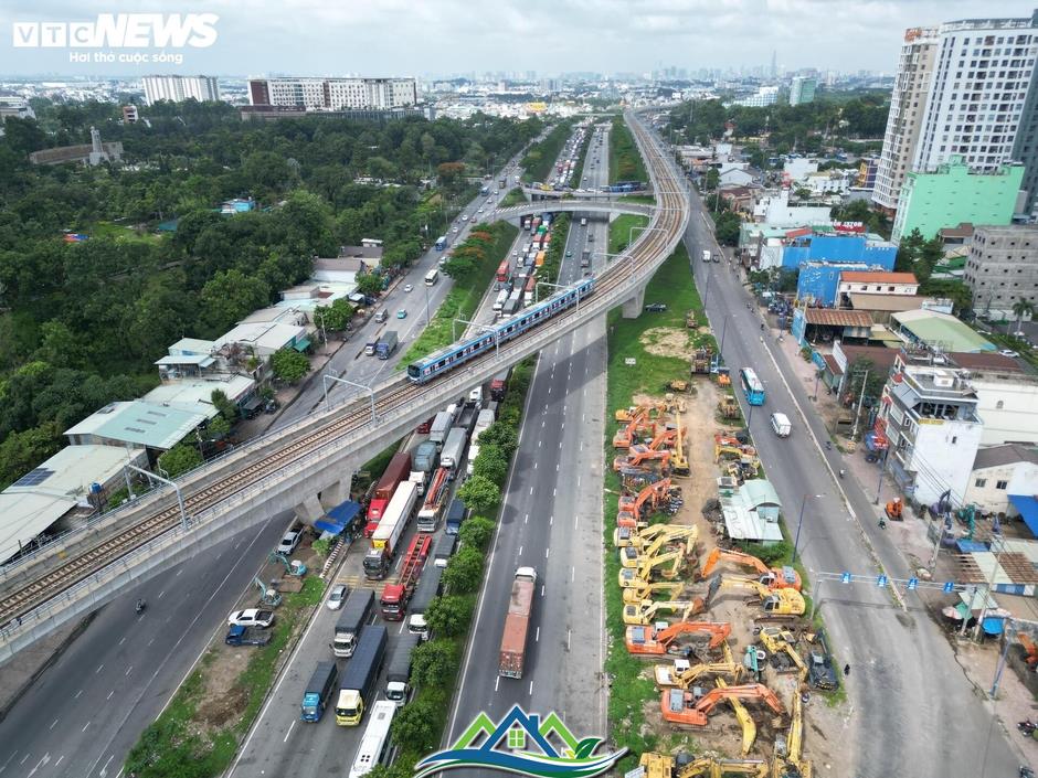 Cận cảnh tuyến Metro sẽ nối khu công nghiệp lớn nhất nước với trung tâm TP.HCM Cận cảnh tuyến Metro sẽ nối khu công nghiệp lớn nhất nước với trung tâm TP.HCM