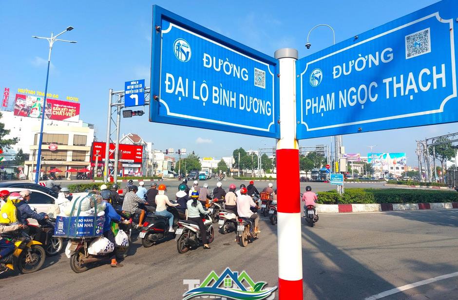 Cận cảnh vị trí đầu tiên trên quốc lộ 13 được chọn làm hầm chui nghìn tỉ