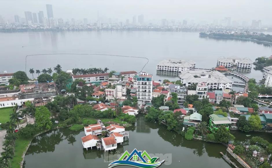 Cận cảnh vị trí được đề xuất làm đường hầm qua Hồ Tây Cận cảnh vị trí được đề xuất làm đường hầm qua Hồ Tây