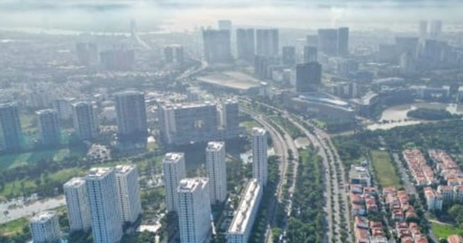 Cận cảnh vị trí xây đường trên cao, nối khu Nam Sài Gòn - sân bay Long Thành
