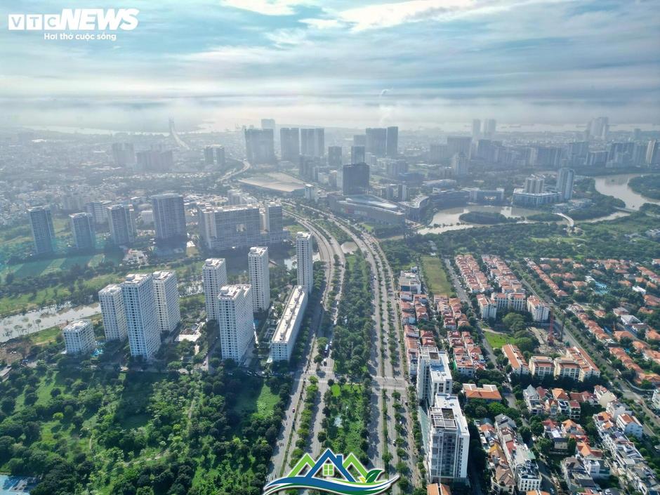 Cận cảnh vị trí xây đường trên cao, nối khu Nam Sài Gòn - sân bay Long Thành Cận cảnh vị trí xây đường trên cao, nối khu Nam Sài Gòn - sân bay Long Thành