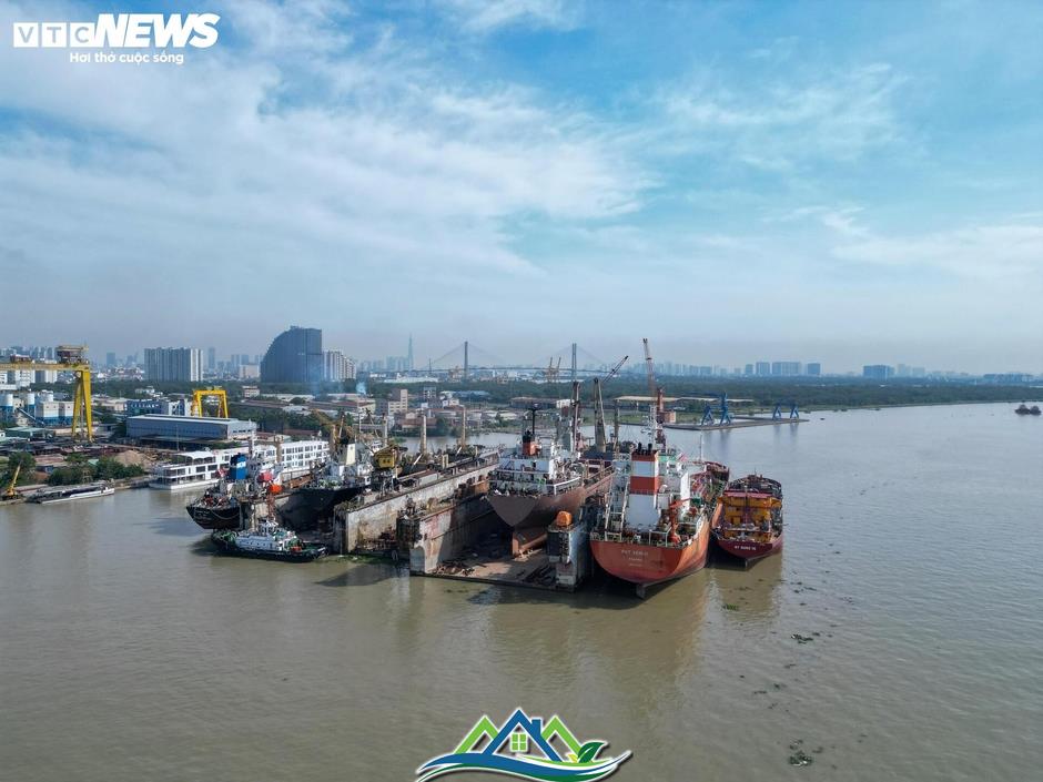 Cận cảnh vị trí xây đường trên cao, nối khu Nam Sài Gòn - sân bay Long Thành Cận cảnh vị trí xây đường trên cao, nối khu Nam Sài Gòn - sân bay Long Thành