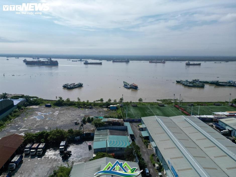 Cận cảnh vị trí xây đường trên cao, nối khu Nam Sài Gòn - sân bay Long Thành Cận cảnh vị trí xây đường trên cao, nối khu Nam Sài Gòn - sân bay Long Thành