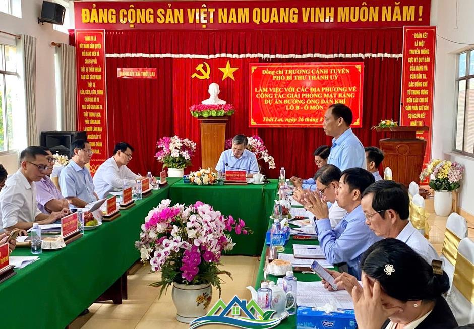 Cần Thơ thúc tiến độ mặt bằng cho dự án gần 1,3 tỷ USD Cần Thơ thúc tiến độ mặt bằng cho dự án gần 1,3 tỷ USD