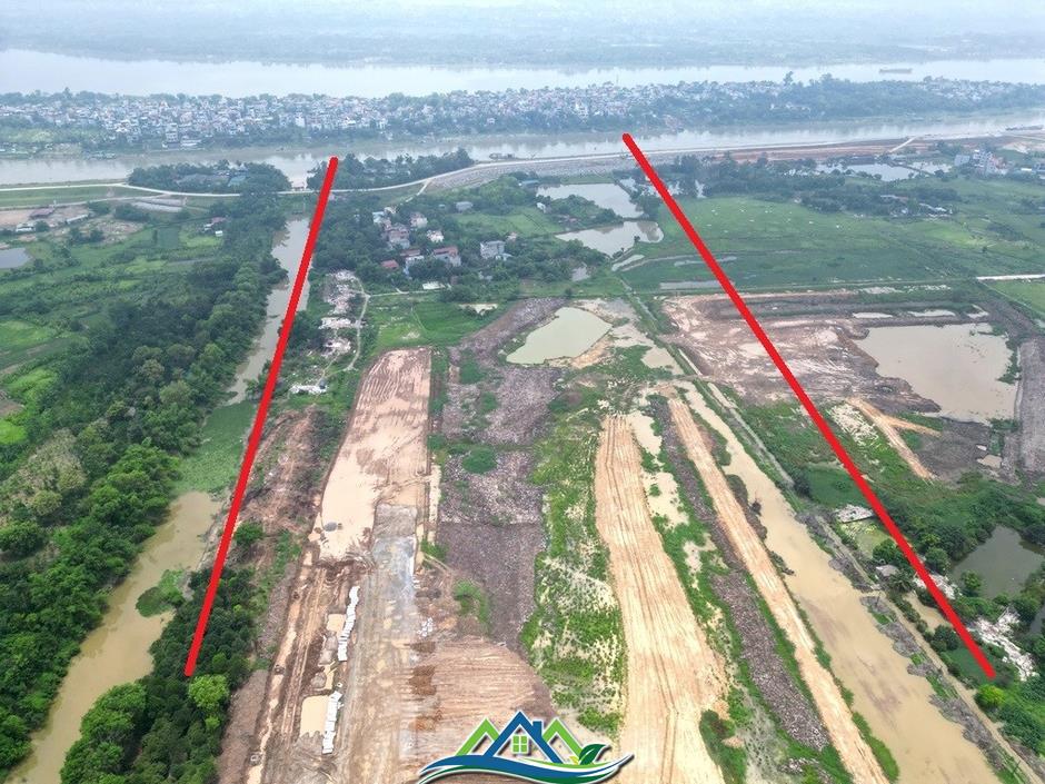 Cầu đầu tiên tại Hà Nội vượt cả sông Hồng và sông Đuống Cầu đầu tiên tại Hà Nội vượt cả sông Hồng và sông Đuống