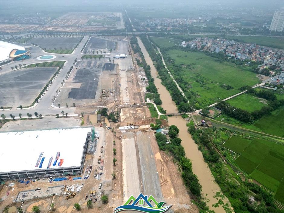 Cầu đầu tiên tại Hà Nội vượt cả sông Hồng và sông Đuống Cầu đầu tiên tại Hà Nội vượt cả sông Hồng và sông Đuống
