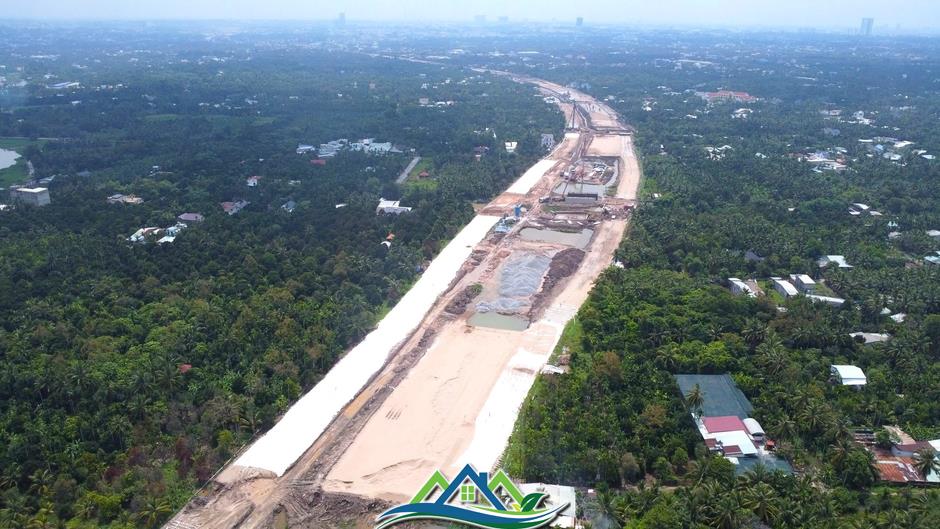 Cầu vượt sông Sài Gòn trên đường Vành đai 3 trước ngày hợp long Cầu vượt sông Sài Gòn trên đường Vành đai 3 trước ngày hợp long