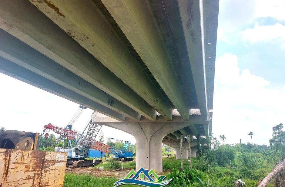 Cầu vượt sông Sài Gòn trên đường Vành đai 3 trước ngày hợp long Cầu vượt sông Sài Gòn trên đường Vành đai 3 trước ngày hợp long