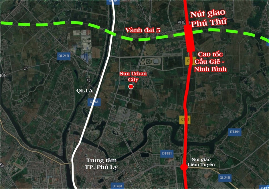 Chỉ 10 ngày nữa, siêu nút giao 3 tầng giúp kết nối 2 tuyến cao tốc trị giá 94.000 tỷ sẽ được hoàn thành, từ Ninh Bình đến Hà Nội thêm thuận lợi