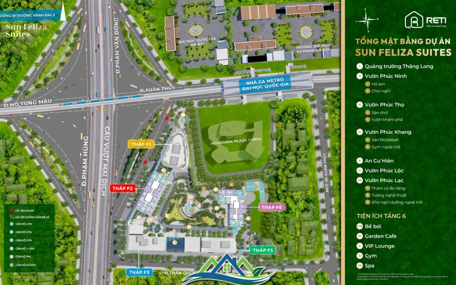 Chính thức ra mắt căn hộ cao cấp chuẩn 6 sao Sun Feliza Suites Cầu Giấy tòa F5 và toà F6 Chính thức ra mắt căn hộ cao cấp chuẩn 6 sao Sun Feliza Suites Cầu Giấy tòa F5 và toà F6