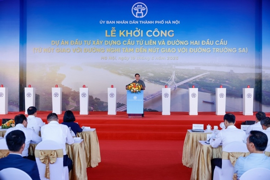 Chốt tên doanh nghiệp trúng gói thầu gần 10.800 tỷ xây cầu Tứ Liên mà Thủ tướng Chốt tên doanh nghiệp trúng gói thầu gần 10.800 tỷ xây cầu Tứ Liên mà Thủ tướng