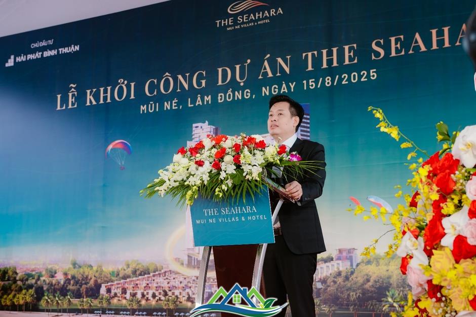 Chủ đầu tư Hải Phát - Bình Thuận chính thức khởi công dự án nghỉ dưỡng ven biển Mũi Né