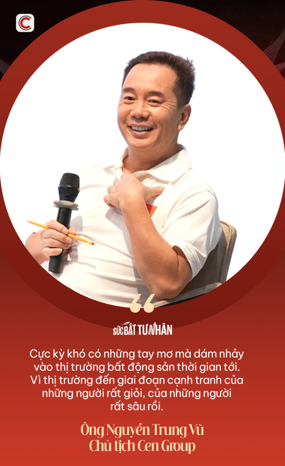 Chủ tịch Cen Group Nguyễn Trung Vũ: Thị trường bất động sản Việt Nam không có chuyện Evergrande hay Country Garden, nhưng khó có “tay mơ” nhảy vào thời gian tới Chủ tịch Cen Group Nguyễn Trung Vũ: Thị trường bất động sản Việt Nam không có chuyện Evergrande hay Country Garden, nhưng khó có “tay mơ” nhảy vào thời gian tới