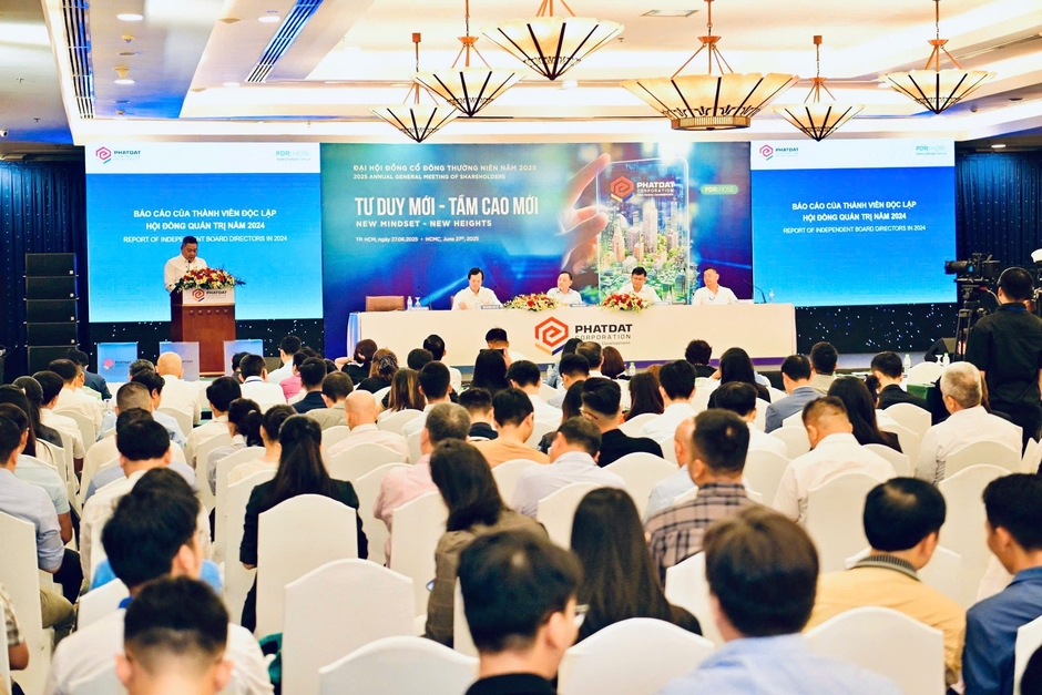 Chủ tịch Phát Đạt: Sau khi sáp nhập hai địa phương Bà Rịa - Vũng Tàu và Bình Dương vào TP.HCM, tổng quỹ đất của công ty gần 1.000 ha Chủ tịch Phát Đạt: Sau khi sáp nhập hai địa phương Bà Rịa - Vũng Tàu và Bình Dương vào TP.HCM, tổng quỹ đất của công ty gần 1.000 ha