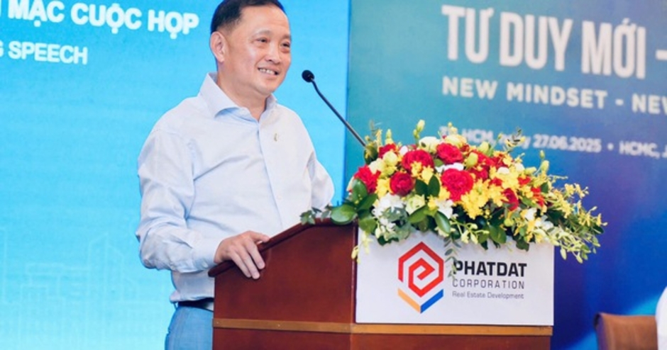 Chủ tịch Phát Đạt: Sau khi sáp nhập hai địa phương Bà Rịa - Vũng Tàu và Bình Dương vào TP.HCM, tổng quỹ đất của công ty gần 1.000 ha