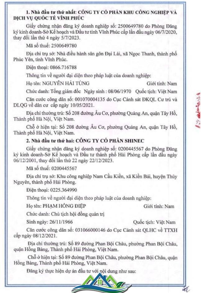 Chuyển đổi hơn 94ha đất lúa 2 vụ làm KCN hơn 111,3 ha tại Phú Thọ