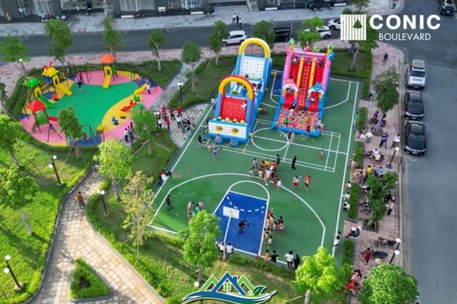 Conic Boulevard: Không gian sống xanh mát với hệ tiện ích nội khu hoàn chỉnh Conic Boulevard: Không gian sống xanh mát với hệ tiện ích nội khu hoàn chỉnh