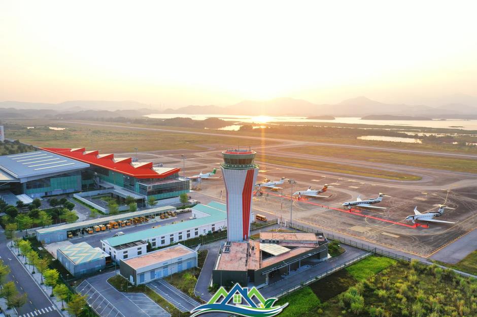 Đặc khu Vân Đồn nhìn từ trên cao Đặc khu Vân Đồn nhìn từ trên cao
