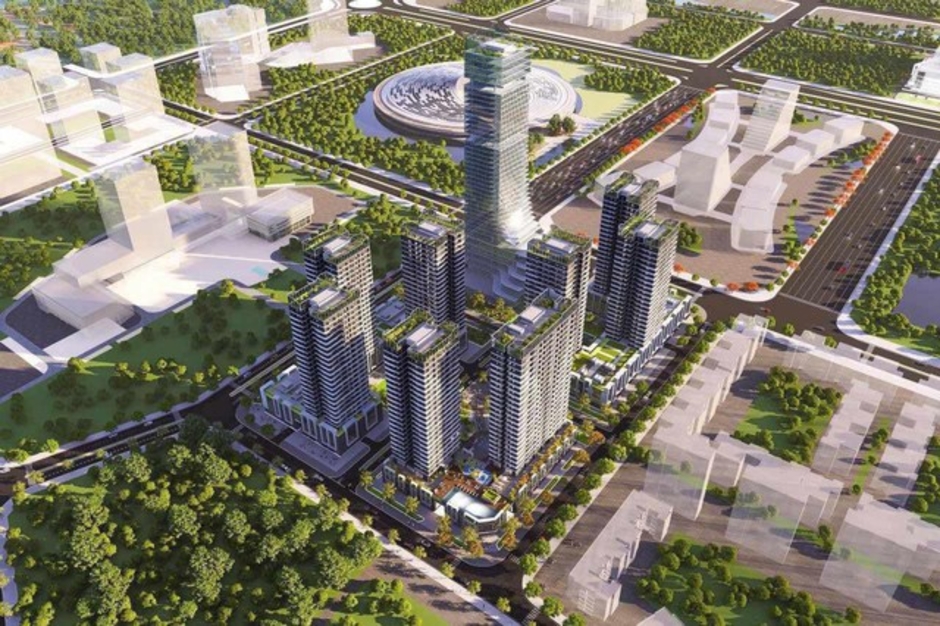 Đại dự án 9 tòa tháp bên bờ sông Cấm của Kinh Bắc dồn dập thi công, Hải Phòng sắp đón thêm siêu tháp cao bậc nhất thành phố