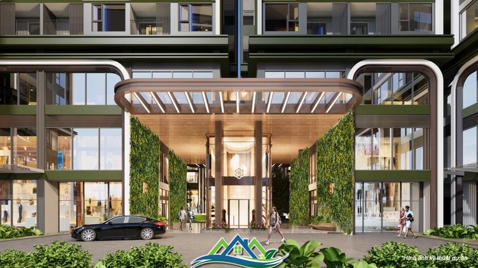 Đại sảnh như resort 5 sao, thông tầng 8m tại thành phố dưỡng lành La Pura