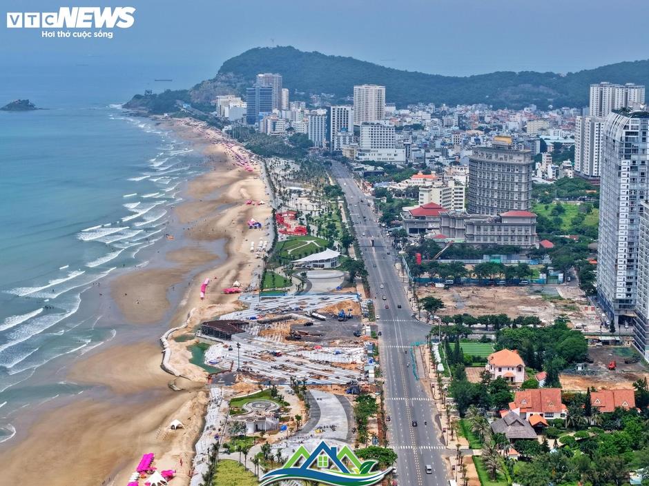 Diện mạo mới của bãi biển đẹp nhất TP.HCM sau gần 1 năm thi công Diện mạo mới của bãi biển đẹp nhất TP.HCM sau gần 1 năm thi công