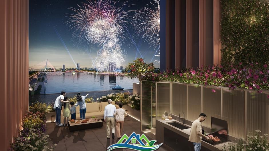 Dòng căn hộ với tầm nhìn “kép” tuyệt đối điện ảnh của Sun Symphony Residence