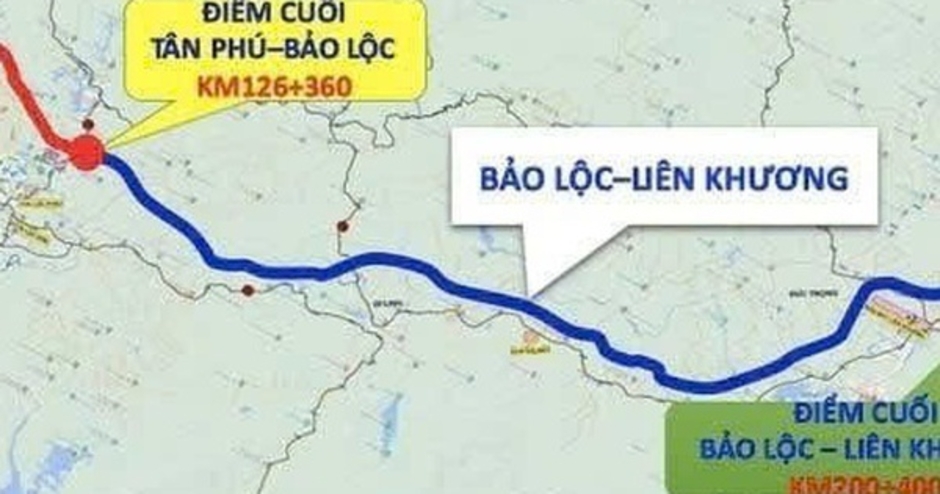 Dự án cao tốc Bảo Lộc – Liên Khương có chuyển động mới