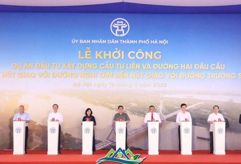 Dự khởi công cầu Tứ Liên, Thủ tướng Phạm Minh Chính đề nghị hoàn thành trong 24 tháng Dự khởi công cầu Tứ Liên, Thủ tướng Phạm Minh Chính đề nghị hoàn thành trong 24 tháng