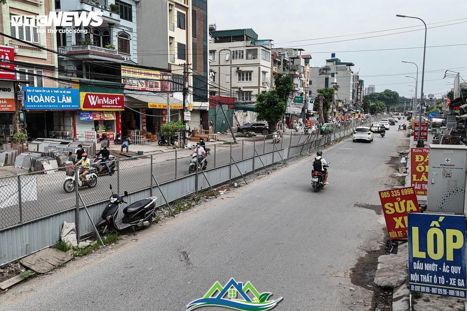 Đường hơn 2km ở Hà Nội làm gần một thập kỷ chưa xong Đường hơn 2km ở Hà Nội làm gần một thập kỷ chưa xong