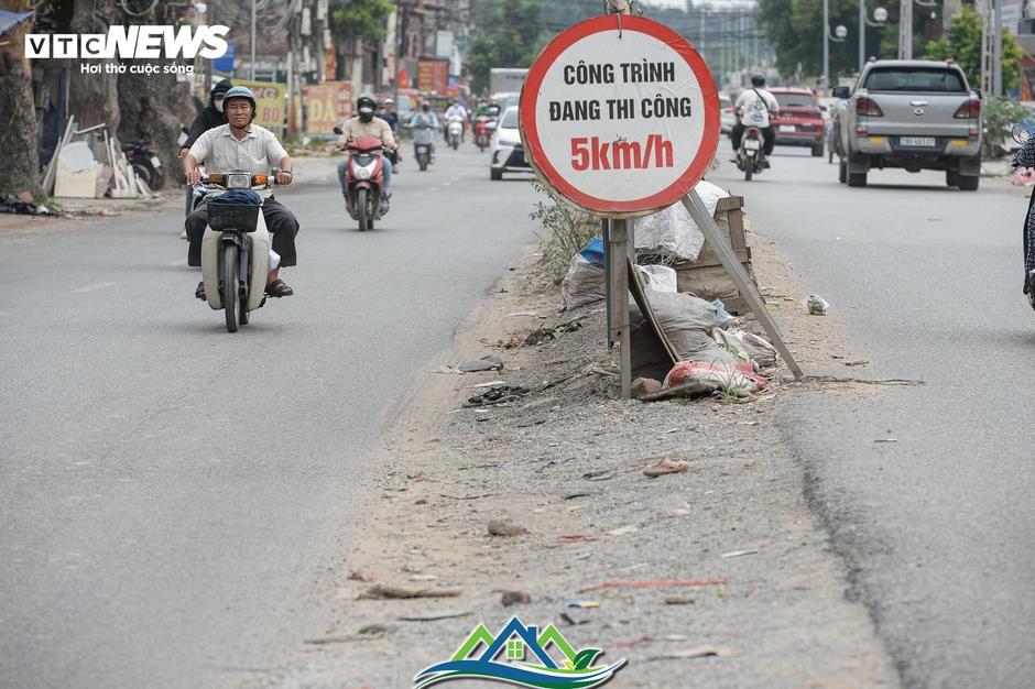 Đường hơn 2km ở Hà Nội làm gần một thập kỷ chưa xong Đường hơn 2km ở Hà Nội làm gần một thập kỷ chưa xong