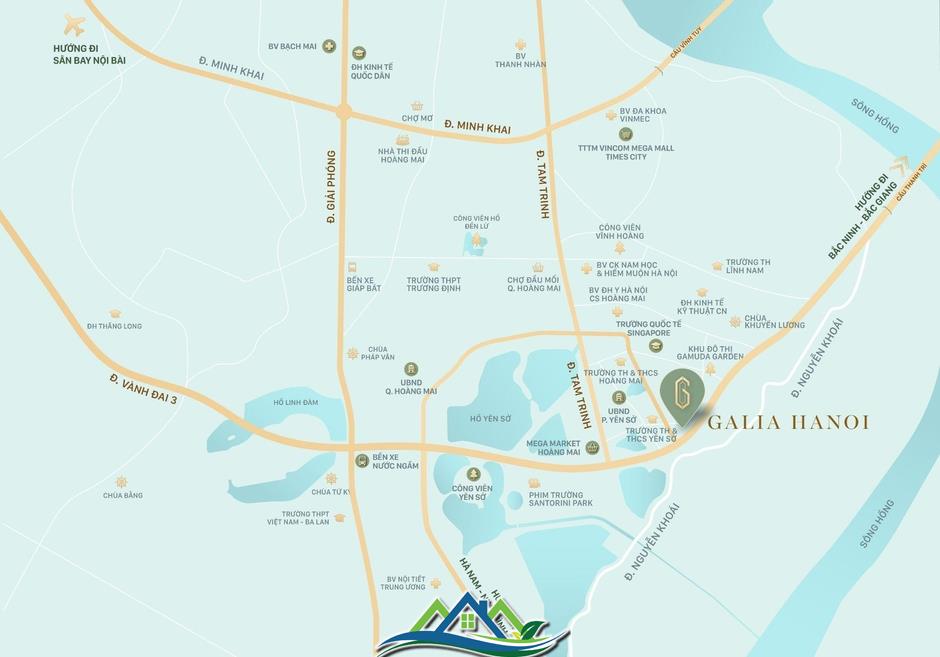Galia Hanoi - Tâm mạch vàng cửa ngõ phía Nam thủ đô Galia Hanoi - Tâm mạch vàng cửa ngõ phía Nam thủ đô