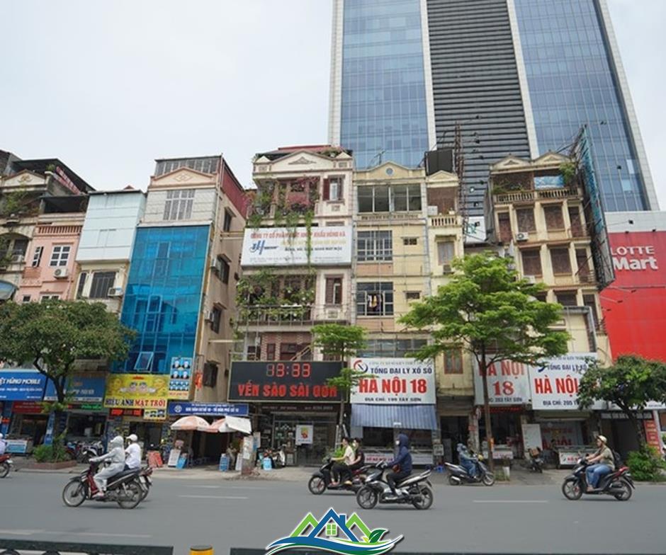 Giá nhà mặt phố Hà Nội vượt 400 triệu đồng/m2 Giá nhà mặt phố Hà Nội vượt 400 triệu đồng/m2
