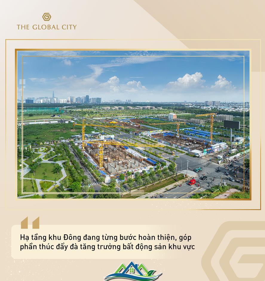 Giải mã sức hút The Global City: 6 yếu tố vàng cho tiềm năng tăng trưởng dài hạn Giải mã sức hút The Global City: 6 yếu tố vàng cho tiềm năng tăng trưởng dài hạn