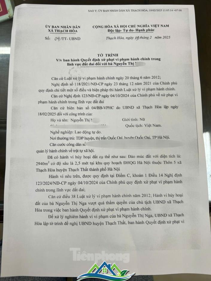 Hà Nội: Ngang nhiên chiếm hàng chục nghìn m2 đất, đe dọa 'xử' người nhà cán bộ