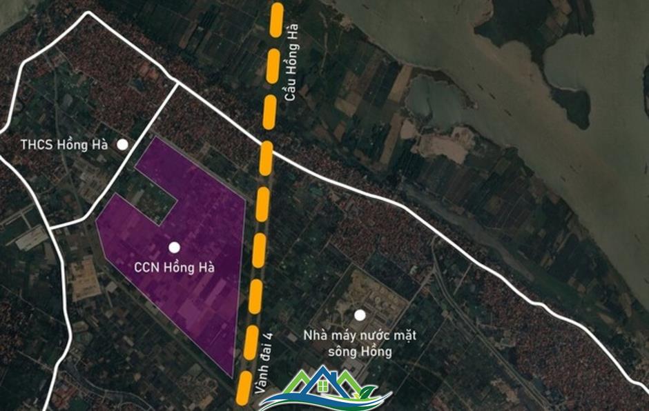Hà Nội sắp khởi công cụm công nghiệp 6ha ngay chân cầu Hồng Hà Hà Nội sắp khởi công cụm công nghiệp 6ha ngay chân cầu Hồng Hà