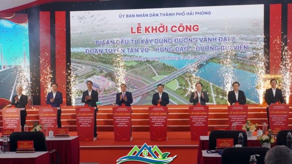 Hải Phòng: Khởi công dự án đường vành đai 2 hơn 7.000 tỷ đồng